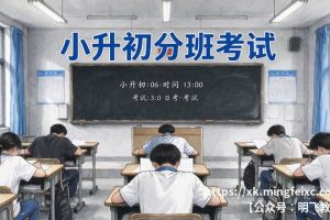 小升初分班考试 真题模拟