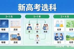 新高考选科 3+1+2解读